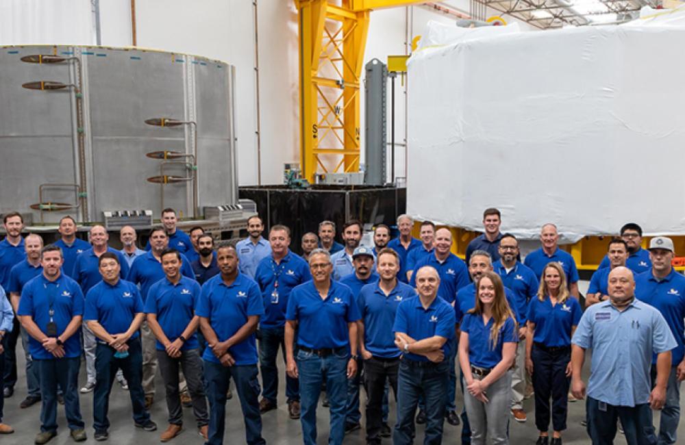 First central solenoid module at General Atomics