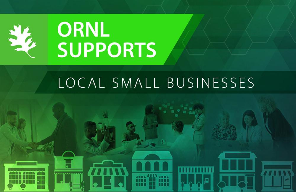 ORNL supports local small business