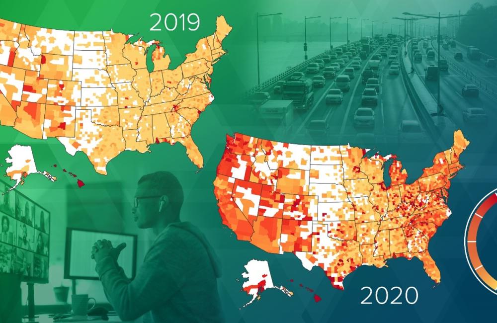 Oak Ridge National Laboratory researchers quantified human behaviors during the early days of COVID-19, which could be useful for disaster response or city planning. Credit: Nathan Armistead/ORNL, U.S. Dept. of Energy