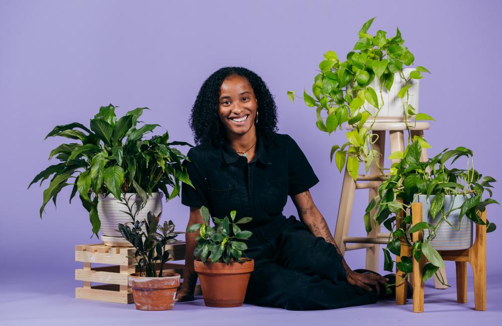 Jade Adams, owner of the popular Knoxville plant boutique Oglewood Avenue, was a member of the first cohort of 100Knoxville. ORNL is sponsoring the sixth cohort of the mentorship and support program for Black founders of businesses. Credit: 100Knoxville/Knoxville Entrepreneur Center