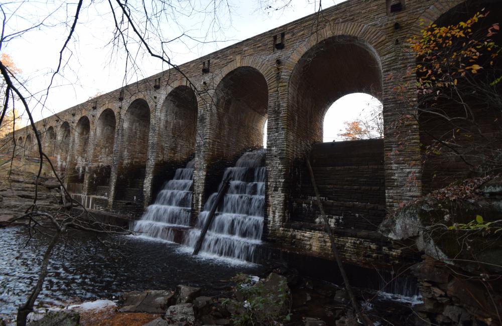 Non-powered dams such as the Byrd Creek Dam in Crossville, Tennessee, may prove viable as retrofitted hydropower facilities, producing sustainable, clean energy electricity. Credit: Scott DeNeale/ORNL, U.S. Dept. of Energy. 