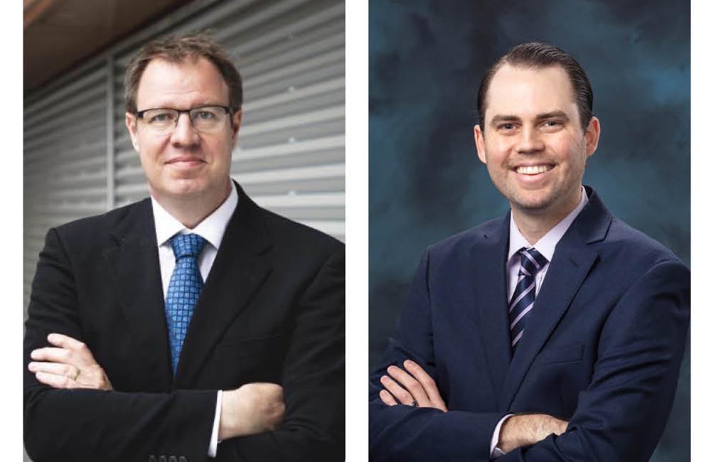 The Oppenheimer Science and Energy Leadership Program, or OSELP, has selected Jens Dilling and Christian Petrie as fellows for its 2023 cohort. Credit: ORNL, U.S. Dept. of Energy