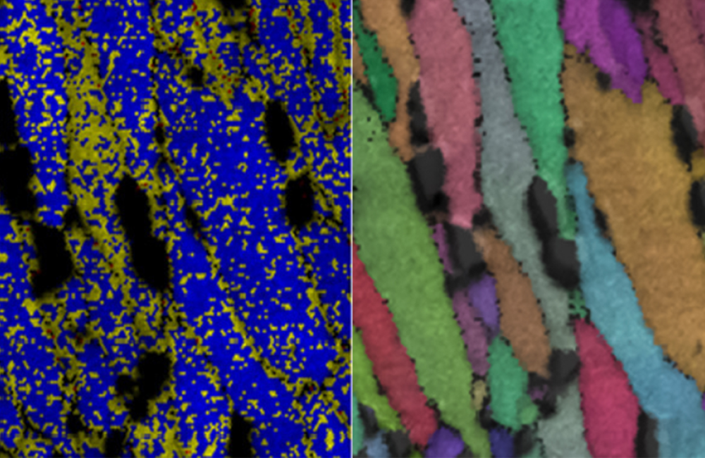 A team of ORNL researchers used neutron diffraction experiments to study the 3D-printed ACMZ alloy and observed a phenomenon called “load shuffling” that could inform the design of stronger, better-performing lightweight materials for vehicles. Credit: ORNL, U.S. Dept. of Energy
