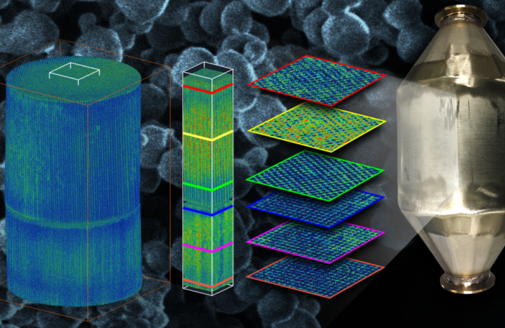 ORNL’s award-winning ultraclean condensing high-efficiency natural gas furnace features an affordable add-on technology that can remove more than 99.9% of acidic gases and other emissions. The technology can also be added to other natural gas-driven equipment. Credit: Jill Hemman/ORNL