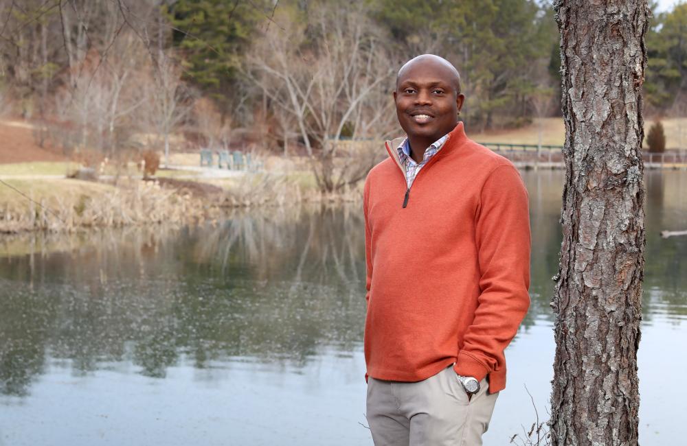 Stephen Dahunsi. Credit: Jason Richards/ORNL, U.S. Dept. of Energy