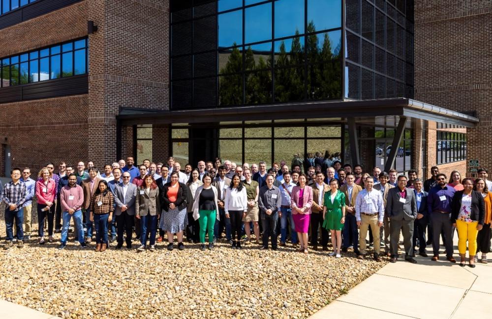 AIRES 4 attendees hailing from seven national laboratories and from academia met to discuss robust engineering for digital twins. Credit: Pradeep Ramuhalli/ORNL, U.S. Dept. of Energy