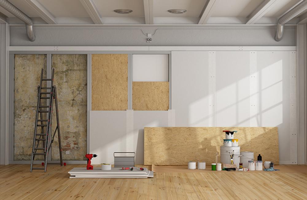 Envato Elements image of wall renovation