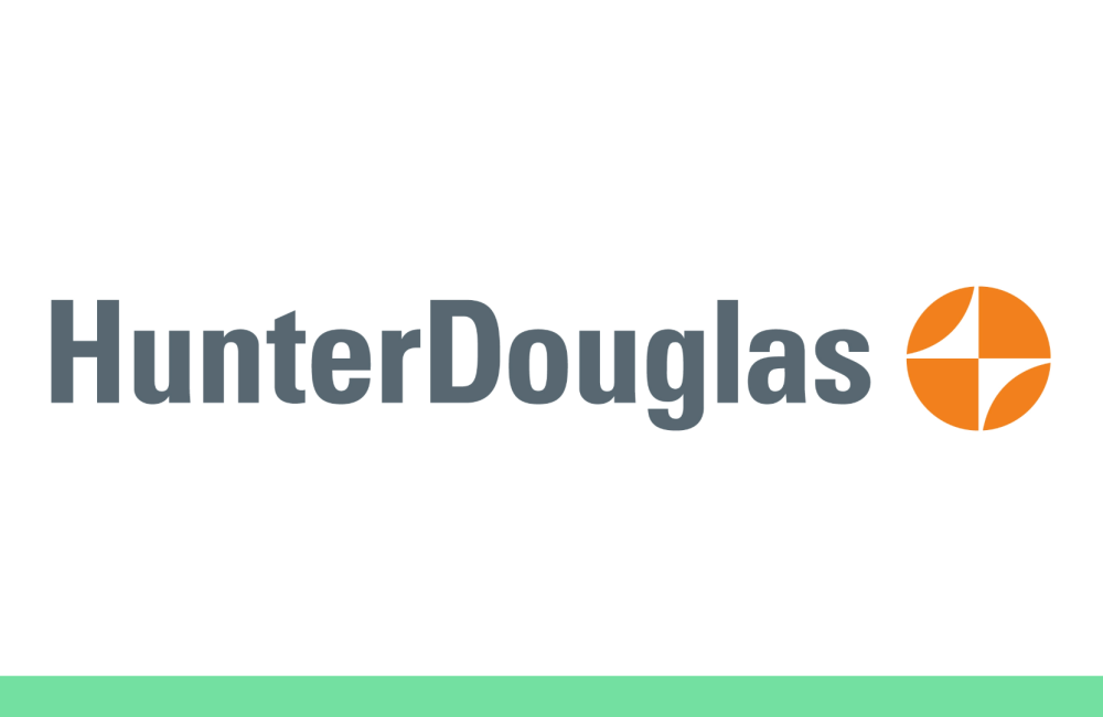 Hunter Douglas logo - horizontal