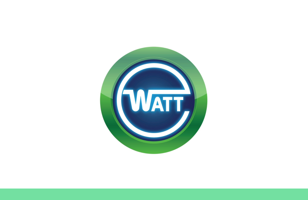 Watt Fuel Cell Corporation logo - horizontal