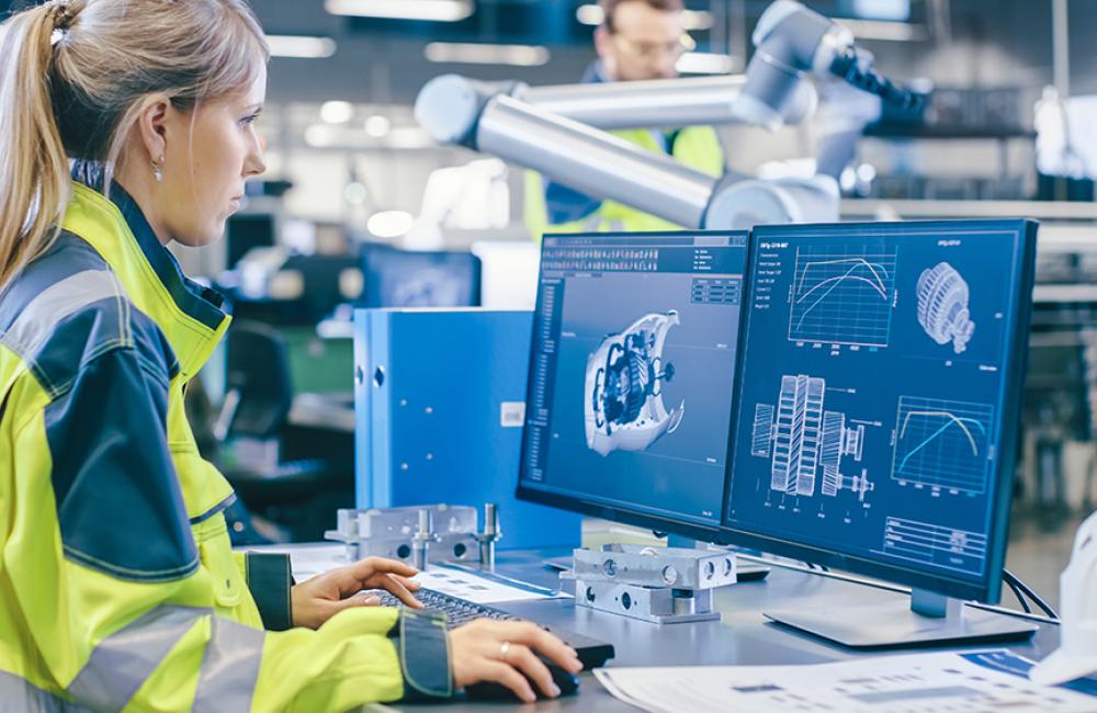Engineer working on computer design / Adobe Stock