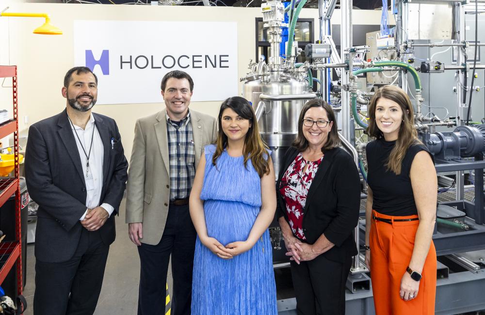Holocene ribbon-cutting
