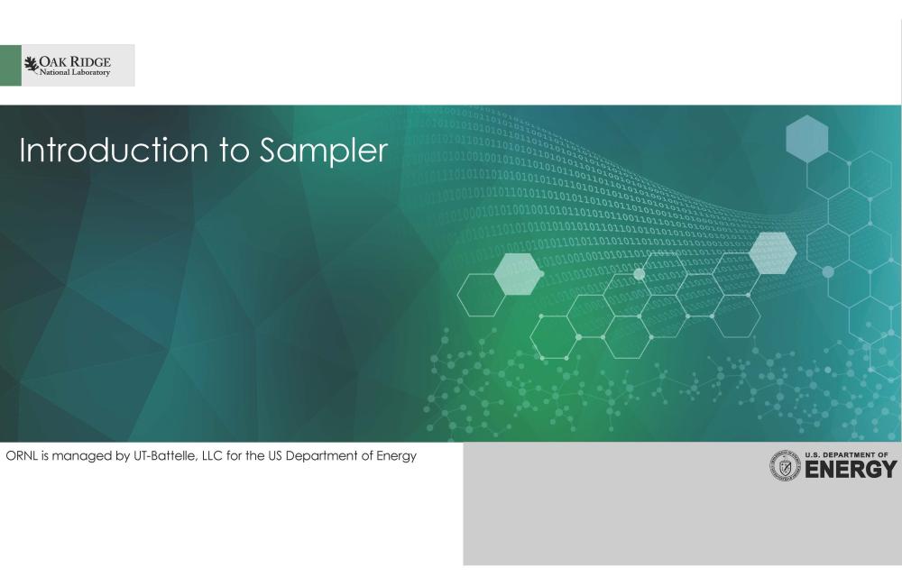 Introduction to Sampler