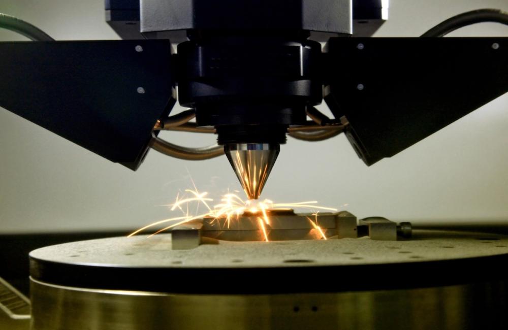 3D printer for metal. Stock image from Envato