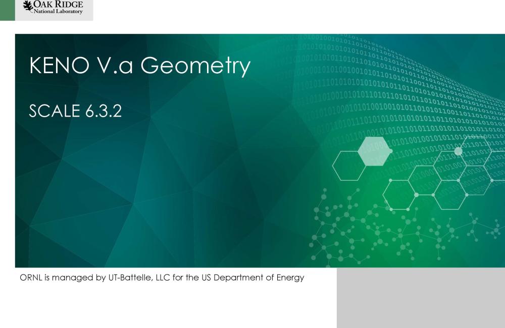 KENO V.a Geometry