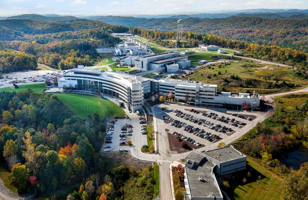 Aerial view of the Spallation Neutron Source.
