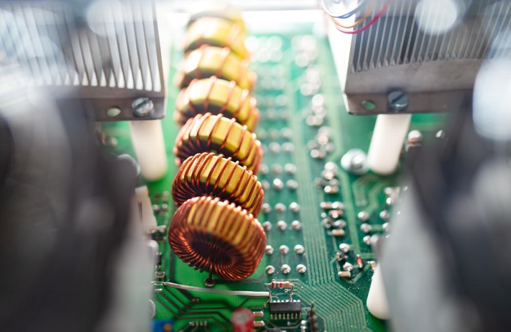 Factory machines of large-sized industrial equipment are manufactured at a specialized factory. Image from Envato