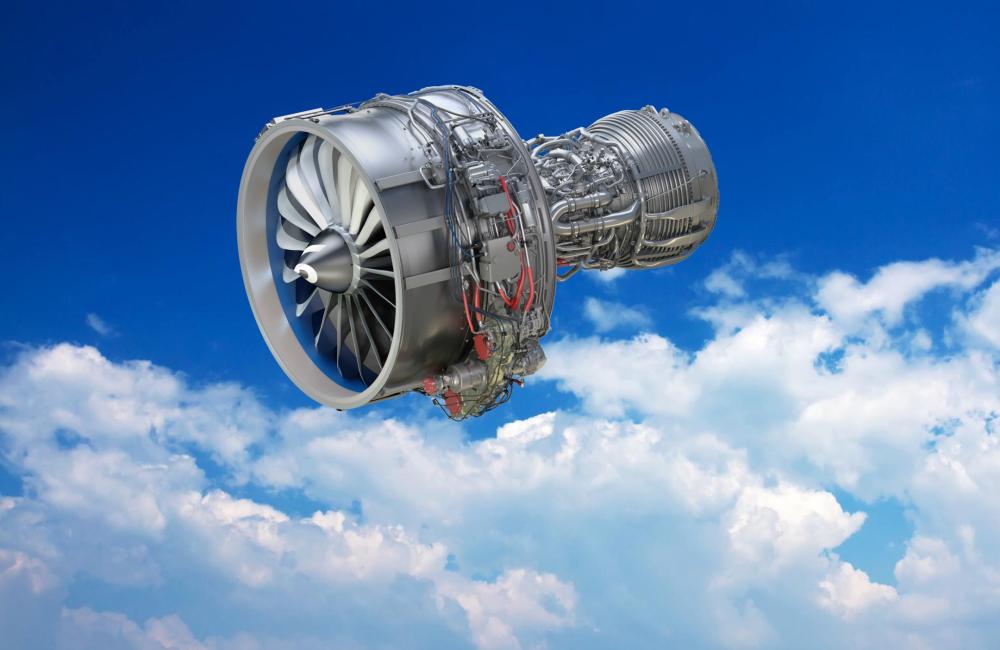 Advanced materials take flight in the LEAP engine, featuring ceramic matrix composites developed over a quarter-century by GE with help from DOE and ORNL. Image credit: General Electric