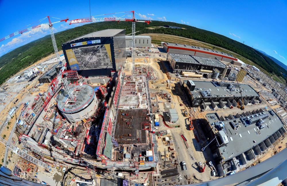 ITER site, July 2018. Photo: ITER Organization