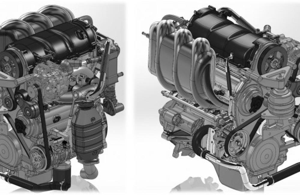 CAD models of Pinnacle Engines