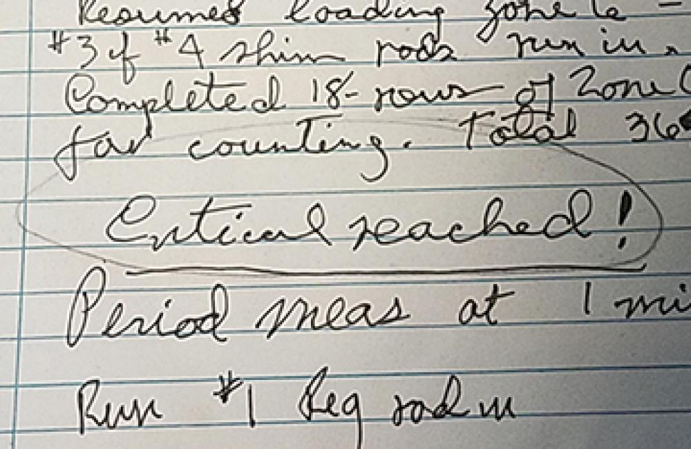 Logbook entry, Nov. 4, 1943