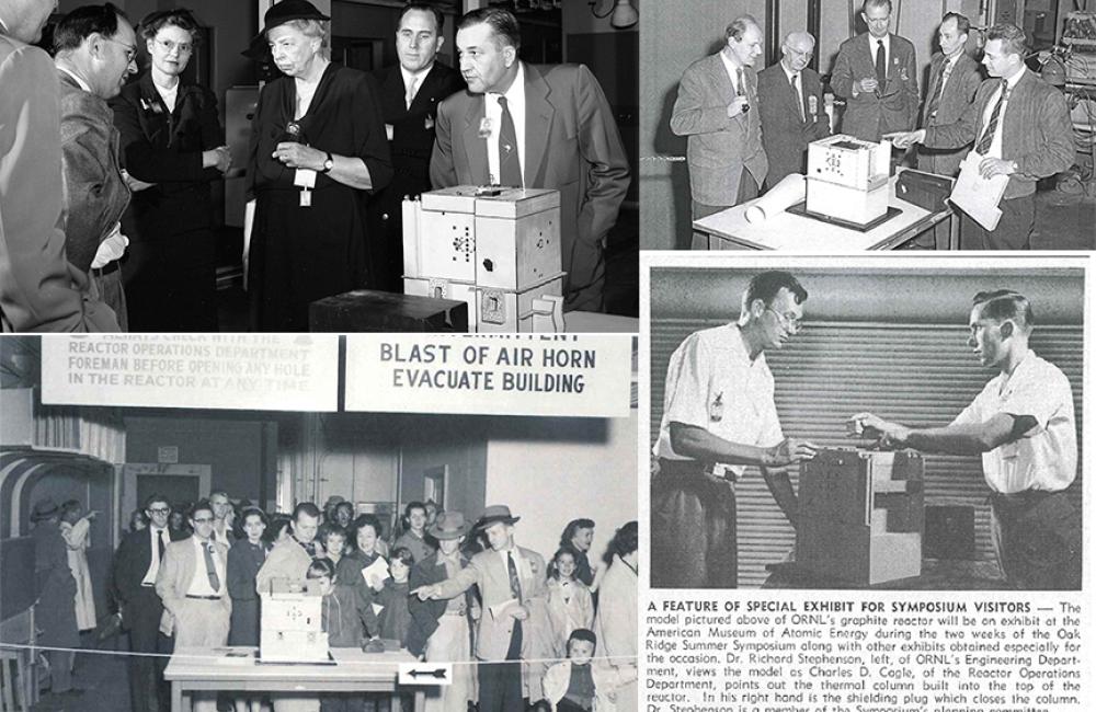 The Graphite Reactor model saw a lot of use in ORNL's early days.