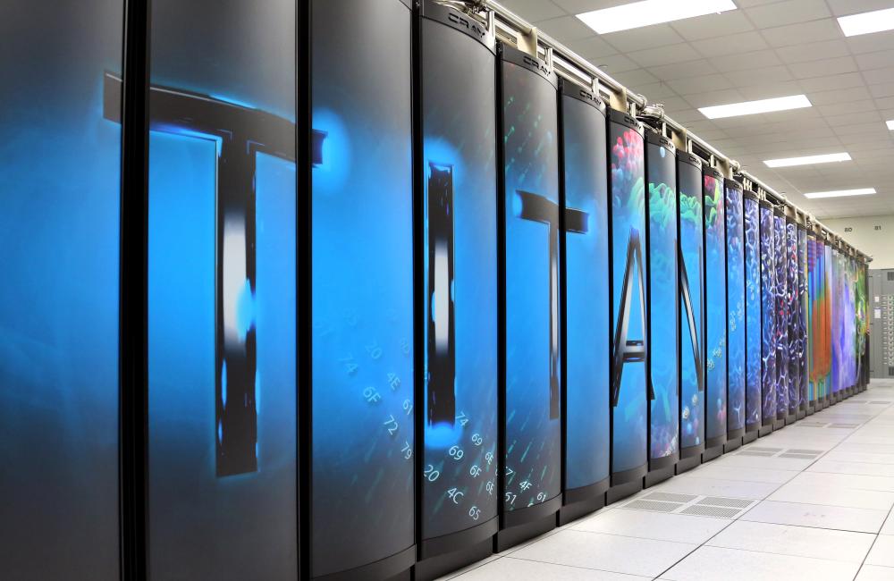 Scientists will use ORNL’s computing resources such as the Titan supercomputer to develop deep learning solutions for data analysis. Credit: Jason Richards/Oak Ridge National Laboratory, U.S. Dept. of Energy.