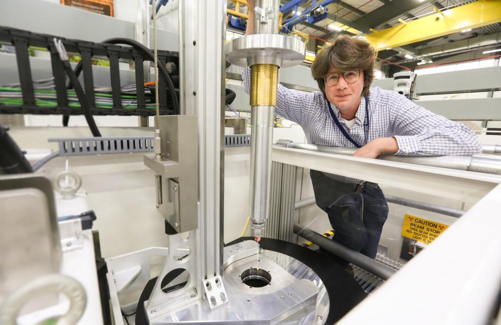 Uppsala University researcher Marvin Seibert is using neutrons to study RuBisCO, an abundant enzyme essential to life on earth. 