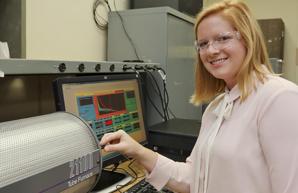 Dianne Bull Ezell enjoys the variety of projects offered in a national laboratory setting.