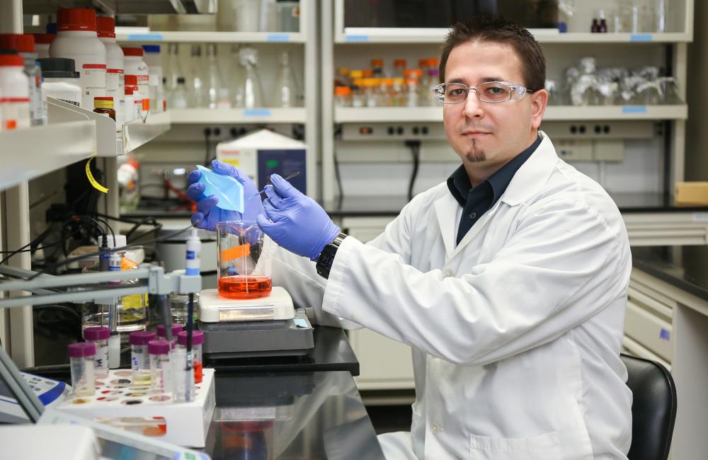 Alex Dumitrache collaborates with plant biologists, geneticists and other scientists in ORNL's bioinformatics and microscopy groups.