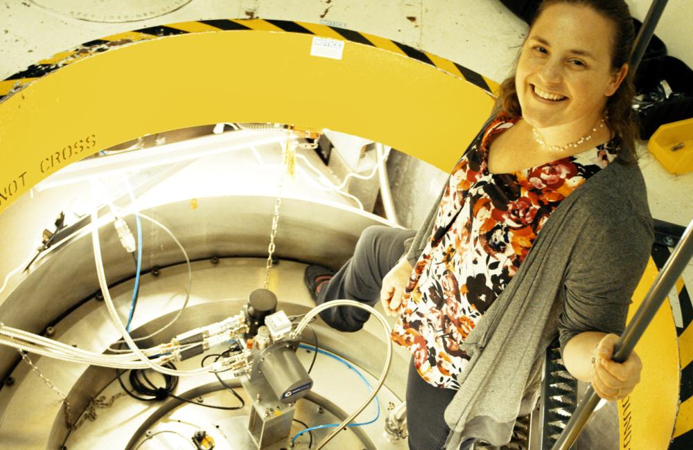 ORNL researcher Kate Page developed an early interest in materials science during a college internship.