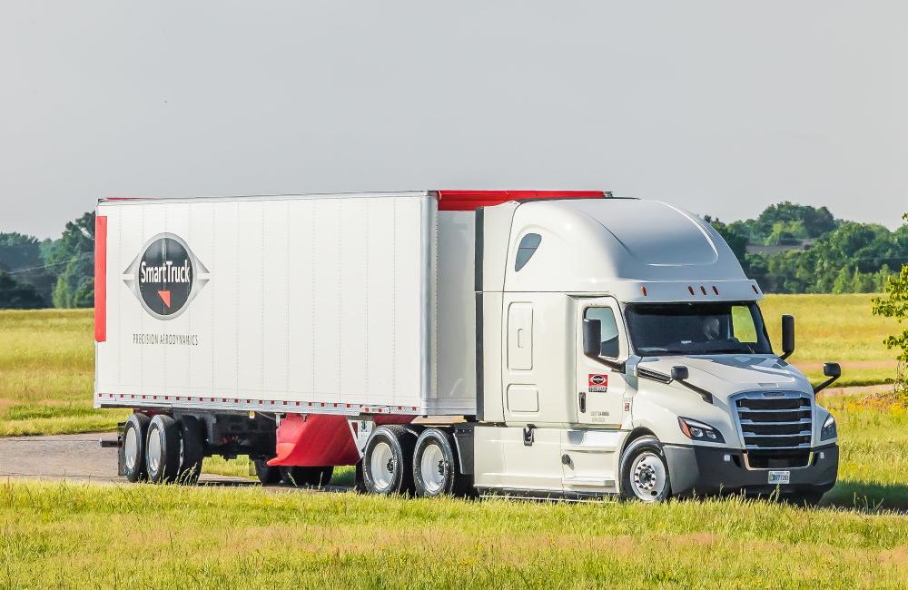 SmartTruck, a small business in Greenville, SC, recently completed its first detailed unsteady analysis using modeling and simulation at the OLCF and became the first company to request certification from the EPA through CFD. Image Credit: SmartTruck