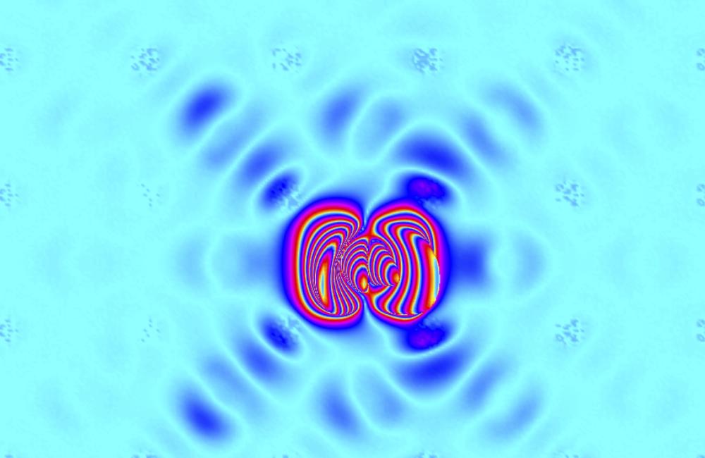 Redistribution of electronic clouds causes a lattice instability and freezes the flow of heat in highly efficient tin selenide. The crystal lattice adopts a distorted state in which the chemical bonds are stretched into an accordion-like configuration, an