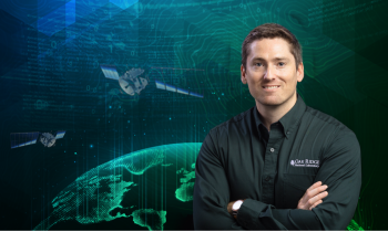 Matt McCarthy uses images collected from the sky to interpret changes to the coastlines and oceans for national security research. Credit: Carlos Jones and Rachel Green/ORNL, U.S. Dept. of Energy