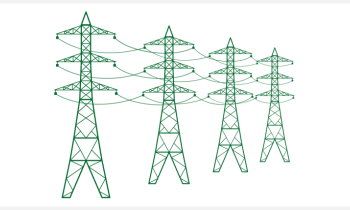 Icons of large powerlines