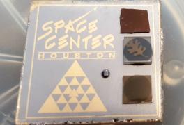 Materials sample for International Space Station