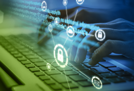 cyber security image collage