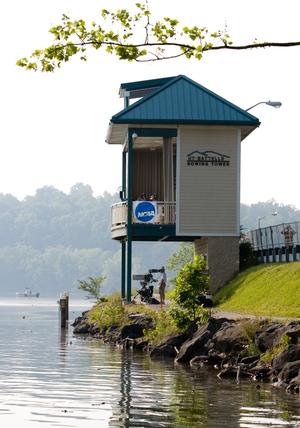 UT-Battelle's past support for the Melton Hill waterfront includes a 2006 donation to the rowing facilities.