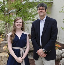 Meredith Graves, a senior at Hardin Valley Academy, is the recipient of the 2013 UT-Battelle Scholarship to the University of Tennessee.