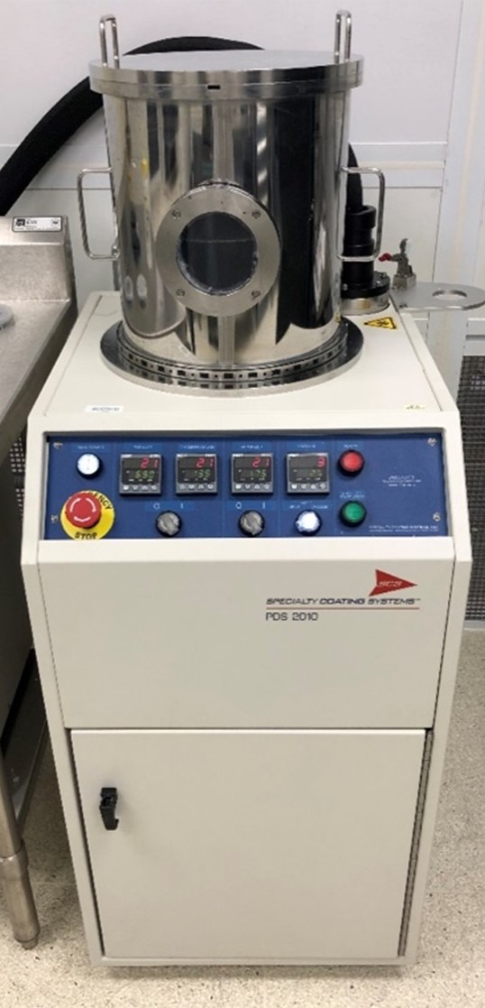 SCS PDS2010 Lab Coater 2 Parylene Coating System 