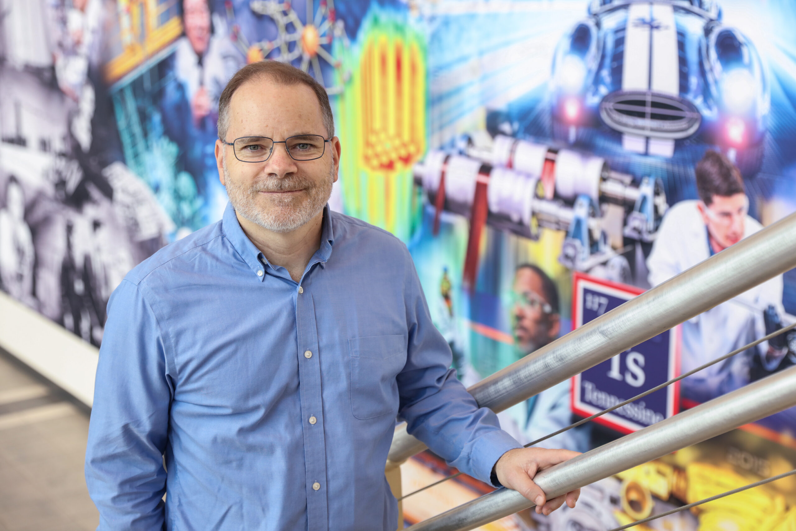ORNL’s David Sholl is director of the new DOE Energy Earthshot Non-Equilibrium Energy Transfer for Efficient Reactions center to help decarbonize the industrial chemical industry. Credit: Genevieve Martin, ORNL/U.S. Dept. of Energy