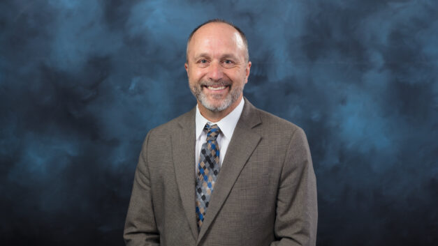 James E. Serafin Jr., interim Facilities Management Division director, poses for a studio portrait at Oak Ridge National Laboratory.