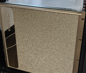 a brown textured cube