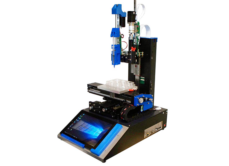 A compact tabletop 3d printer
