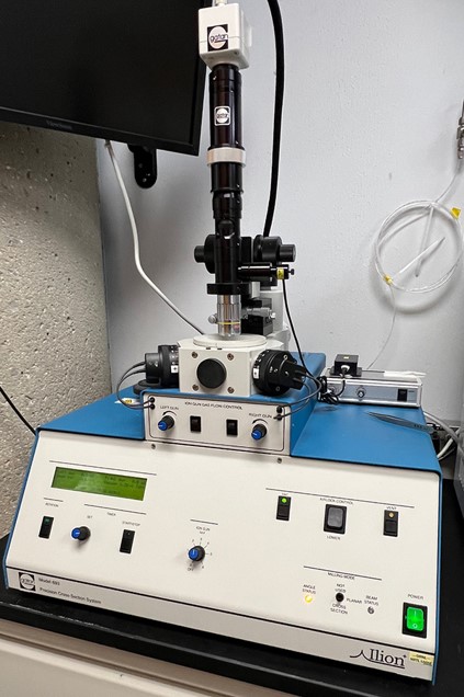 a trapezoidal machine with a tall protrusion