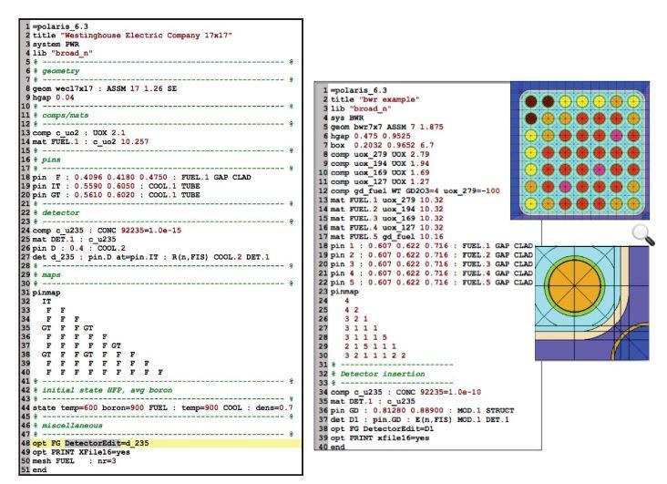 SCALE example detector card