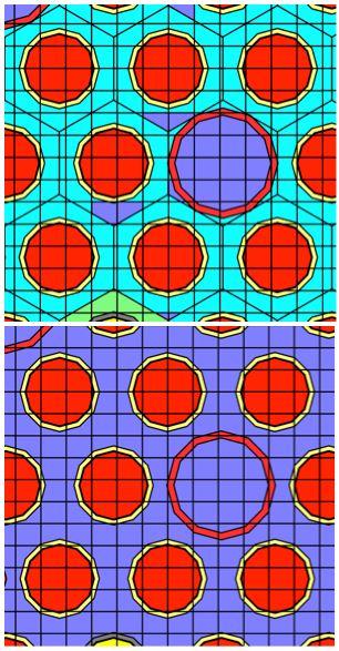 hexagonal NEWT mesh graphics