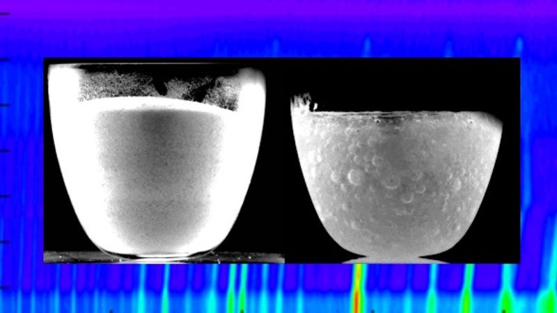 
Neutron scattering allowed Corning researchers to make real-time observations as a batch was heated to high temperatures to create glass.