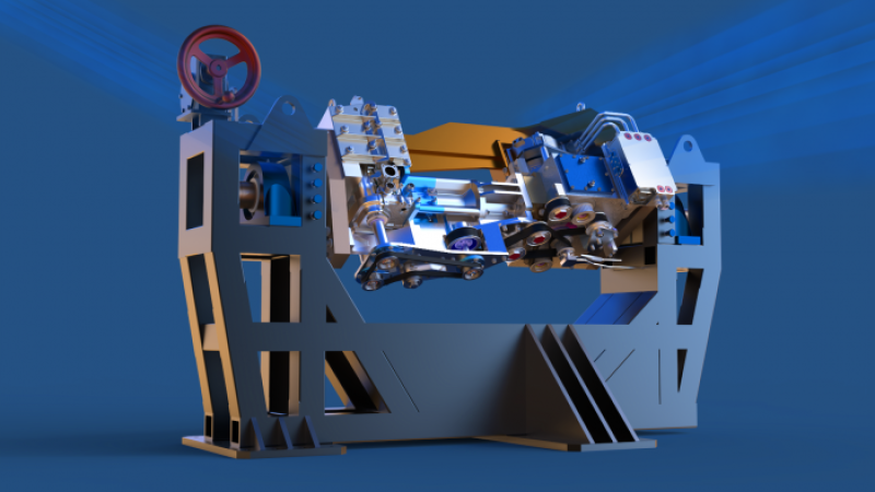 ORNL is designing a neutronic research engine to evaluate new materials and designs for advanced vehicles using the facilities at the Spallation Neutron Source at ORNL. Credit: Jill Hemman/ORNL, U.S. Dept. of Energy and Southwest Research Institute