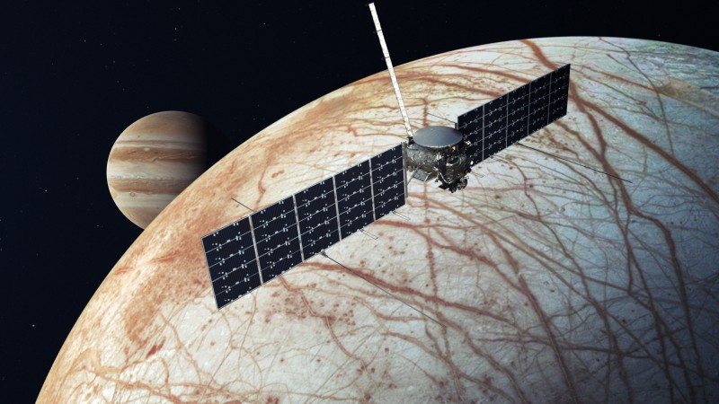 ORNL and Jet Propulsion Laboratory scientists studied the formation of amorphous ice like the exotic ice found in interstellar space. Image Source: NASA