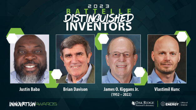 Four scientists receive Battelle Distinguished Inventor recognition
